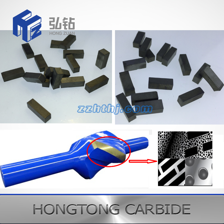 HF3000 Tungsten Carbide Tiles For Stabilizer Hardfacing 