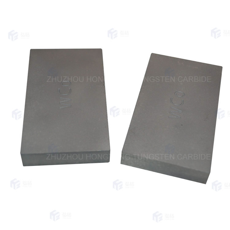 Special shaped cemented carbide plate