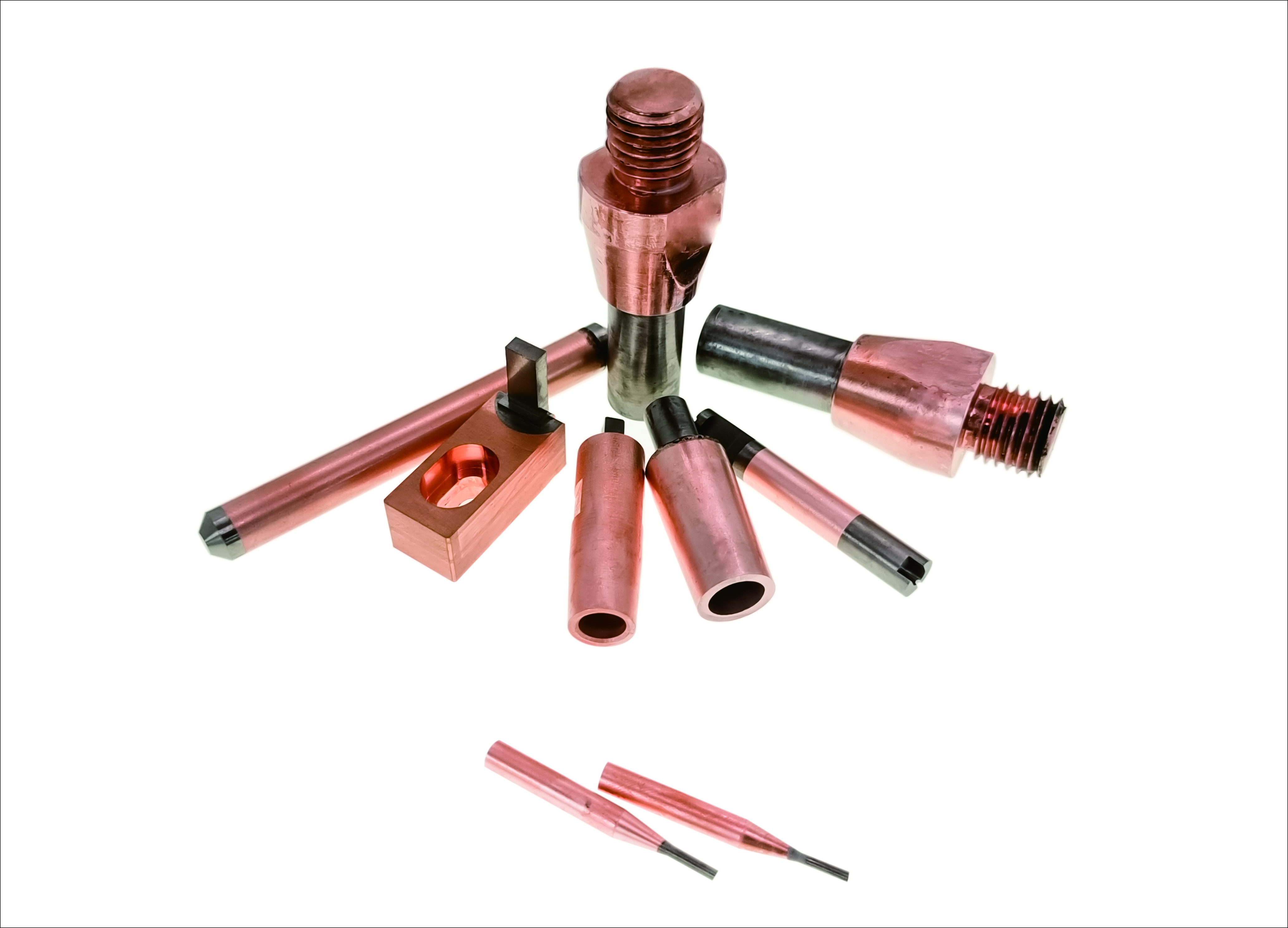 Tungsten Copper Nut Electrode for Machinery and Aerospace Fields