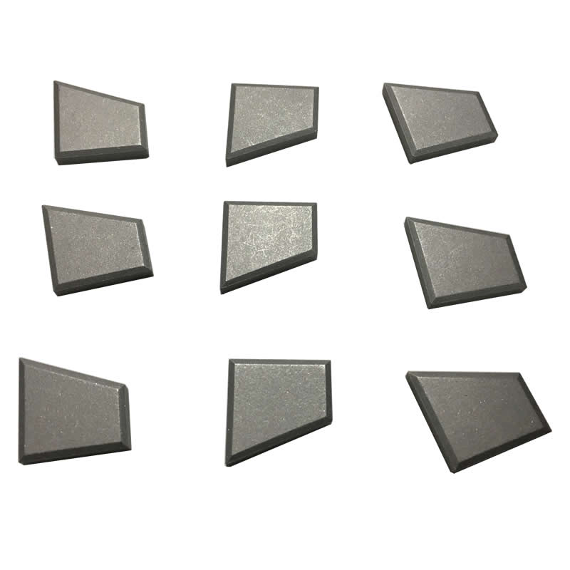 Tungsten Carbide Tips/Tiles/Plates for Harvesters