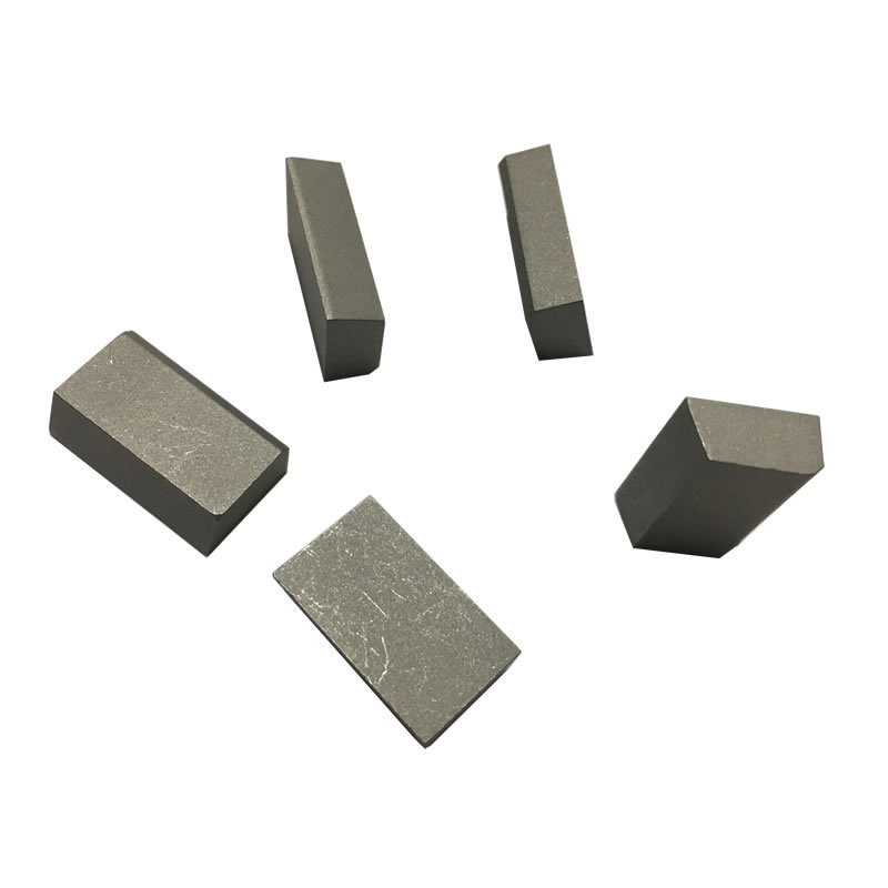 A B C D E Type Tungsten Carbide Brazed Inserts